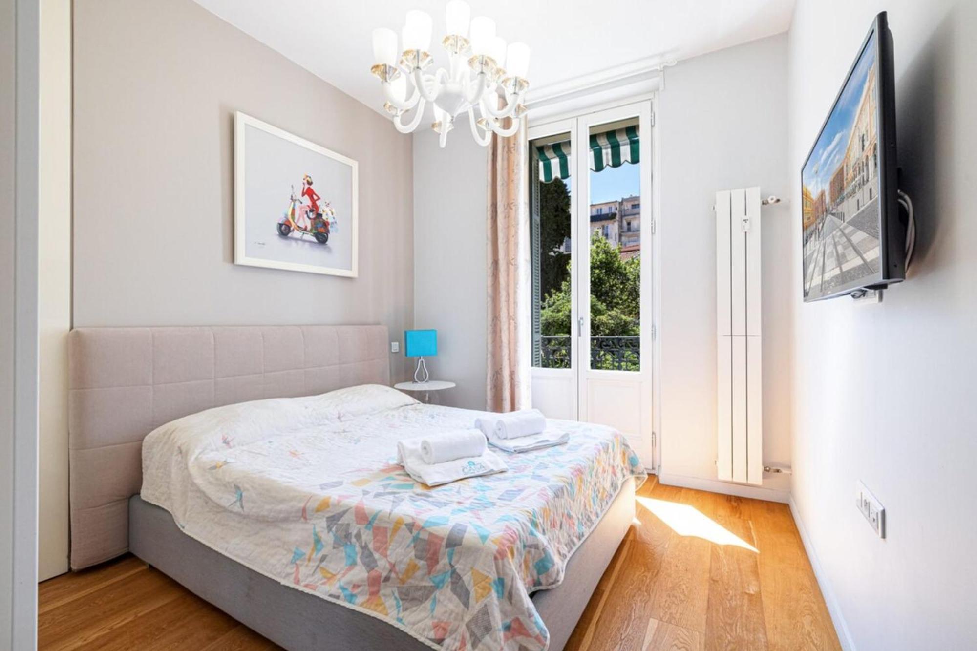 Joffre 49-D - Charming 2 Bedroom - Carre D'Or 尼斯 外观 照片